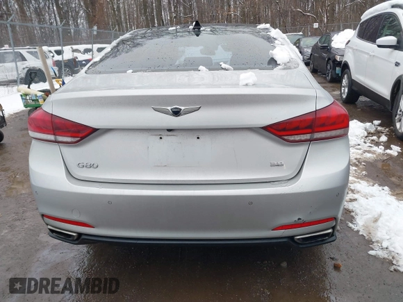 2017 Genesis G80 3.8L z VIN KMHGN4JE0HU203486, wystawiony jako IAAI lot #41571417 z przebiegiem 93 418 mil mil oraz . Historia ofert i sprzedaży dostępna na DreamBid. Obrazek 16.