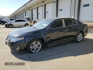 2009 Lincoln MKS with VIN 1LNHM94R49G607023, listed as a Copart auction lot 47464955 with 194,564 mi miles and Salvage title. Bid and sale history available at DreamBid. Image 1.