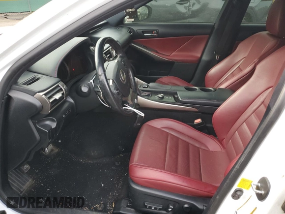 2015 Lexus IS 250 with VIN JTHCF1D2XF5017525, listed as a Copart auction lot 51175075 with 119,948 mi miles and Salvage Title. Bid and sale history available at DreamBid. Image 7.