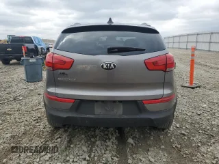 2014 Kia Sportage LX with VIN KNDPBCAC4E7548147, listed as a Copart auction lot 52459665 with 108,667 mi miles and Non Repairable. Bid and sale history available at carsss.com. Image 6.