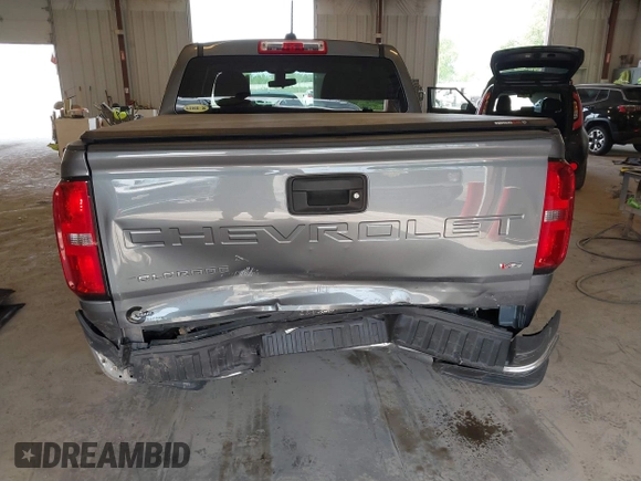 2022 Chevrolet Colorado 4WD Work Truck with VIN 1GCGTBEN8N1181467, listed as a IAAI auction lot 42411033 with 47,024 mi miles and . Bid and sale history available at DreamBid. Image 6.