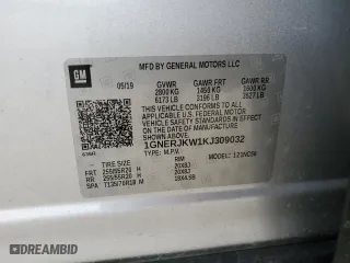 2019 Chevrolet Traverse RS with VIN 1GNERJKW1KJ309032, listed as a Copart auction lot 79766904 with 85,913 mi miles and Non Repairable. Bid and sale history available at carsss.com. Image 13.