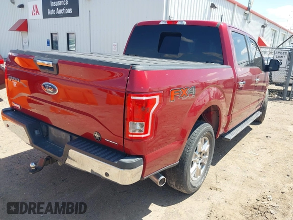 2016 Ford F-150 XLT with VIN 1FTEW1EFXGKD73679, listed as a IAAI auction lot 42183070 with 52,340 mi miles and . Bid and sale history available at DreamBid. Image 4.