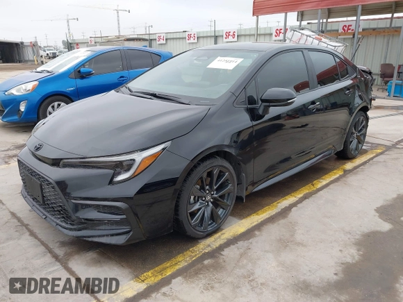 2024 Toyota Corolla SE with VIN 5YFS4MCE1RP193189, listed as a IAAI auction lot 41251914 with 8,470 mi miles and . Bid and sale history available at DreamBid. Image 19.
