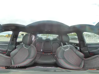 2024 Genesis G70 2.5T with VIN KMTG34SCXRU141623, listed as a Copart auction lot 55944715 with 25,318 mi miles and Salvage title. Bid and sale history available at DreamBid. Image 14.