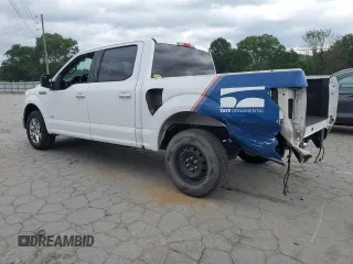 2016 Ford F-150 XL with VIN 1FTEW1CP9GKF08193, listed as a Copart auction lot 57269755 with 167,344 mi miles and Salvage title. Bid and sale history available at DreamBid. Image 2.