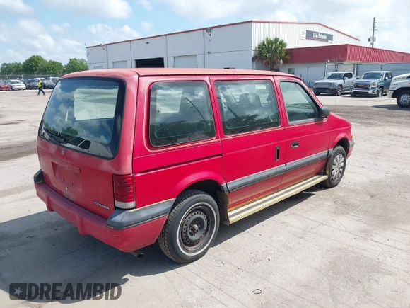 1994 Plymouth Voyager z VIN 2P4GH2535RR514642, wystawiony jako IAAI lot #41942481 z przebiegiem 212 881 mil mil oraz . Historia ofert i sprzedaży dostępna na DreamBid. Obrazek 4.