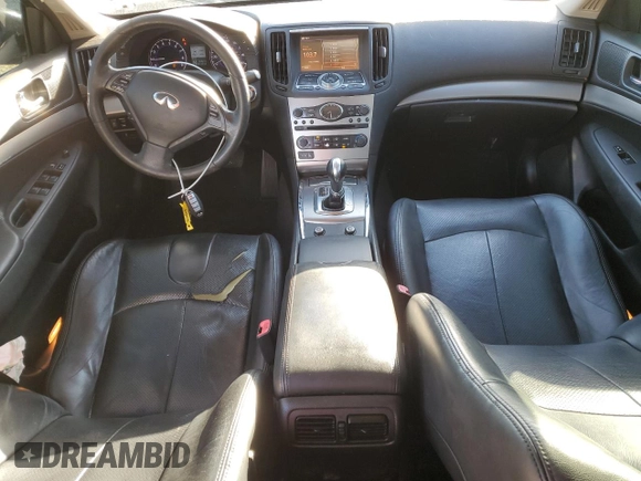 2011 Infiniti G25 Journey with VIN JN1DV6APXBM603814, listed as a Copart auction lot 49744235 with 145,615 mi miles and Salvage title. Bid and sale history available at DreamBid. Image 8.