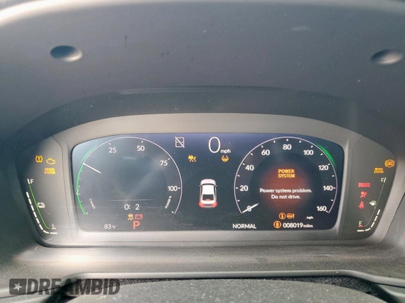 2024 Honda Accord Touring with VIN 1HGCY2F84RA094052, listed as a Copart auction lot 59328695 with 8,019 mi miles and Salvage title. Bid and sale history available at DreamBid. Image 9.