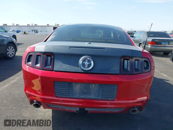 2013 Ford Mustang V6 with VIN 1ZVBP8AM1D5246288, listed as a IAAI auction lot 42024934 with 141,791 mi miles. Bid and sale history available at carsss.com. Image 16.
