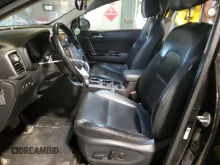 2020 Kia Sportage EX with VIN KNDPNCAC7L7631897, listed as a Copart auction lot 55474655 with 114,403 mi miles and Salvage title. Bid and sale history available at DreamBid. Image 7.
