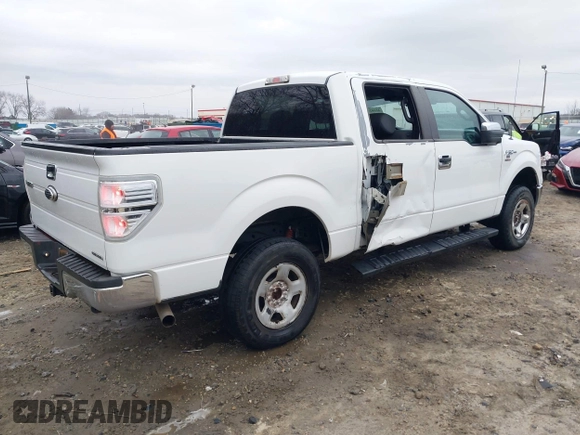 2012 Ford F-150 XL z VIN 1FTFW1CF2CFA89117, wystawiony jako IAAI lot #41582360 z przebiegiem 166 461 mil mil oraz . Historia ofert i sprzedaży dostępna na DreamBid. Obrazek 4.