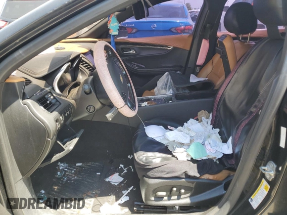 2014 Chevrolet Impala LTZ with VIN 2G1155S34E9139757, listed as a Copart auction lot 56123055 with Not Provided miles and Clean Title. Bid and sale history available at DreamBid. Image 7.