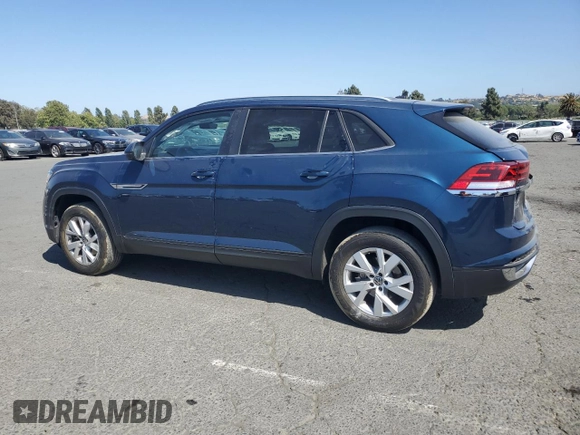 2020 Volkswagen Atlas S with VIN 1V2AC2CA0LC200471, listed as a Copart auction lot 60123715 with 46,994 mi miles and Salvage title. Bid and sale history available at DreamBid. Image 2.