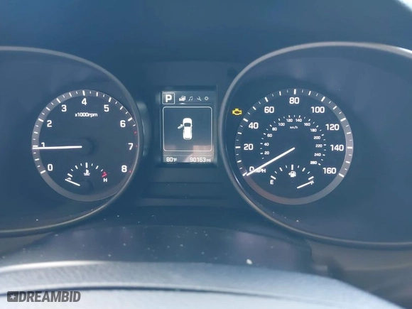 2017 Hyundai Santa Fe Sport 2.4L with VIN 5NMZUDLB9HH031727, listed as a IAAI auction lot 40141535 with 90,163 mi miles. Bid and sale history available at carsss.com. Image 7.