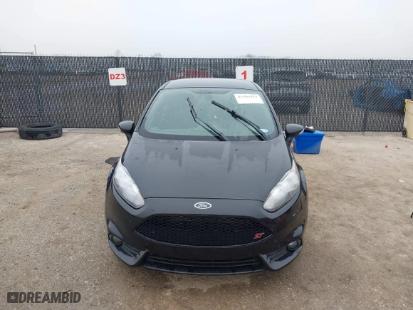 2019 Ford Fiesta ST with VIN 3FADP4GX5KM121085, listed as a IAAI auction lot 41505414 with 86,885 mi miles. Bid and sale history available at carsss.com. Image 12.