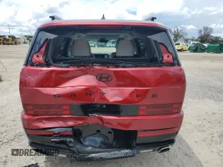 2024 Hyundai Santa Fe Calligraphy z VIN 5NMP54GL5RH030910, wystawiony jako Copart lot #61055274 z przebiegiem 1 098 mil mil oraz Szkoda całkowita • Salvage title. Historia ofert i sprzedaży dostępna na DreamBid. Obrazek 6.