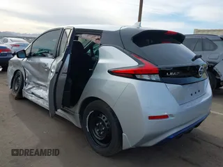 2022 Nissan LEAF S with VIN 1N4AZ1BV1NC562090, listed as a IAAI auction lot 41098541 with 22,931 mi miles and . Bid and sale history available at DreamBid. Image 3.