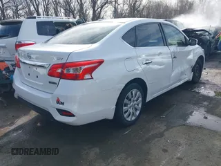 2016 Nissan Sentra SV with VIN 3N1AB7AP8GY260572, listed as a IAAI auction lot 41675307 with 95,779 mi miles and . Bid and sale history available at DreamBid. Image 4.