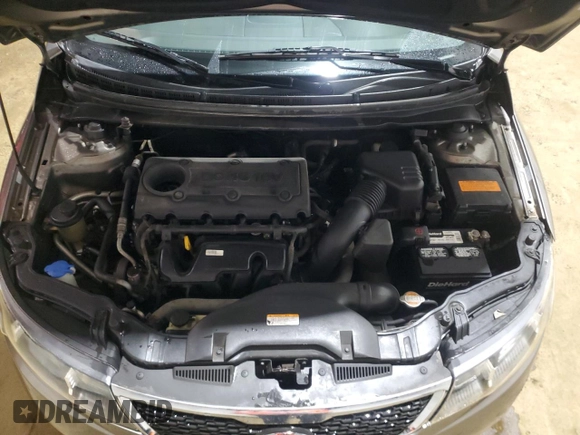 2012 Kia Forte SX with VIN KNAFW4A35C5490335, listed as a Copart auction lot 51386775 with 38,713 mi miles and Salvage Title. Bid and sale history available at carsss.com. Image 11.
