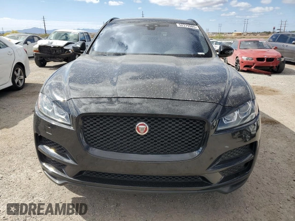 2017 Jaguar F-Pace 20d Premium with VIN SADCJ2BN6HA096709, listed as a Copart auction lot 52379985 with 101,086 mi miles and Salvage Title. Bid and sale history available at DreamBid. Image 5.