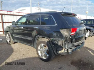 2013 Jeep Grand Cherokee Overland with VIN 1C4RJECT2DC546634, listed as a IAAI auction lot 41180807 with 111,897 mi miles. Bid and sale history available at carsss.com. Image 3.