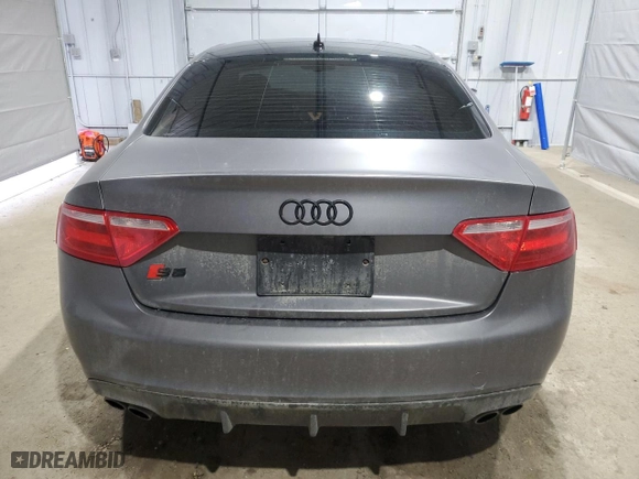2009 Audi S5 with VIN WAURV78TX9A051350, listed as a Copart auction lot 54472345 with 112,399 mi miles and Non Repairable. Bid and sale history available at carsss.com. Image 6.