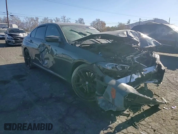 2024 BMW 3 Series M340i with VIN 3MW49FS09R8E05880, listed as a Copart auction lot 87534695 with 18,033 mi miles and Salvage Title. Bid and sale history available at carsss.com. Image 11.