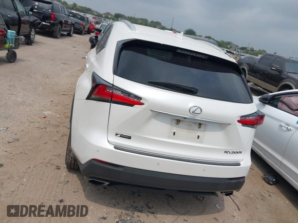 2015 Lexus NX 200t with VIN JTJYARBZ4F2019628, listed as a IAAI auction lot 42277231 with 118,975 mi miles and . Bid and sale history available at DreamBid. Image 16.