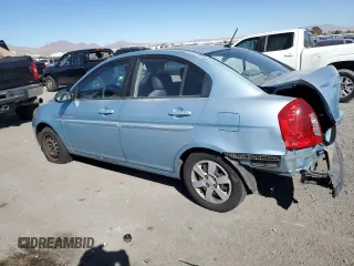 2006 Hyundai Accent GLS with VIN KMHCN46C76U053685, listed as a Copart auction lot 46544965 with 288,694 mi miles and Salvage Title. Bid and sale history available at carsss.com. Image 2.