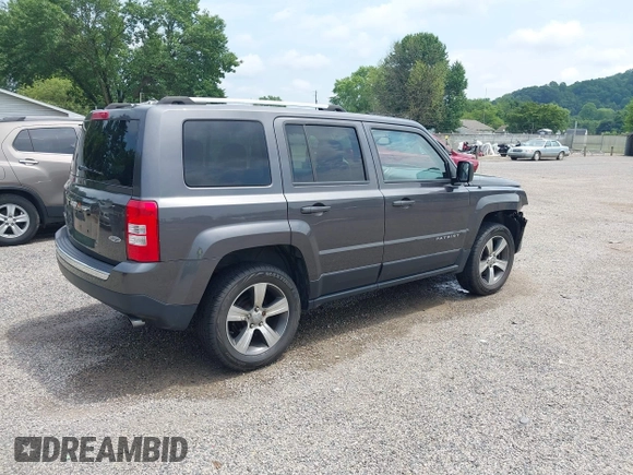 2016 Jeep Patriot Latitude with VIN 1C4NJRFB9GD523102, listed as a IAAI auction lot 42598712 with 144,808 mi miles and . Bid and sale history available at DreamBid. Image 4.