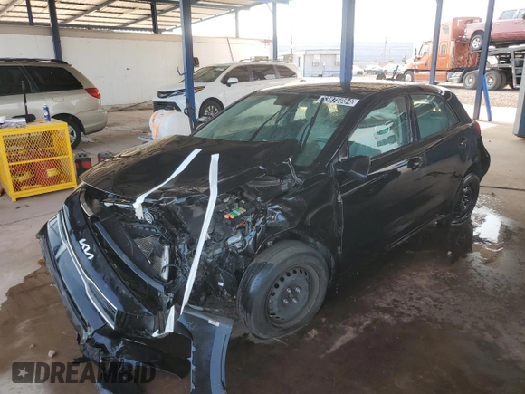 2022 Kia Rio S with VIN 3KPA25AD7NE481988, listed as a Copart auction lot 63875084 with Not Provided miles and Clean Title. Bid and sale history available at DreamBid. Image 1.
