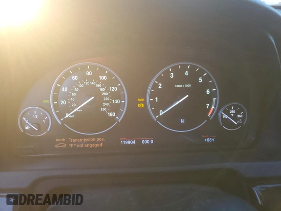 2013 BMW 5 Series 535i Gran Turismo with VIN WBASN2C51DC202893, listed as a Copart auction lot 82587944 with 119,904 mi miles and Salvage title. Bid and sale history available at DreamBid. Image 9.