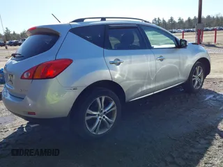 2009 Nissan Murano S with VIN JN8AZ18W99W136361, listed as a IAAI auction lot 41799187 with 145,276 mi miles and . Bid and sale history available at carsss.com. Image 4.