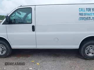 2020 Chevrolet Express Cargo with VIN 1GCWGAFGXL1232667, listed as a IAAI auction lot 42682111 with 90,751 mi miles and . Bid and sale history available at DreamBid. Image 15.