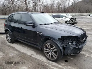 2013 BMW X5 M with VIN 5YMGY0C51DLL15660, listed as a Copart auction lot 84766244 with 113,007 mi miles and Salvage Title. Bid and sale history available at carsss.com. Image 4.