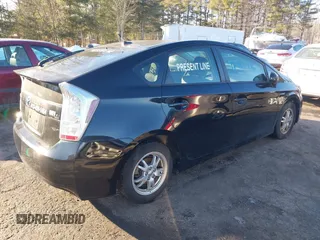 2010 Toyota Prius II with VIN JTDKN3DU6A0124414, listed as a IAAI auction lot 41485916 with 1 mi miles. Bid and sale history available at carsss.com. Image 4.