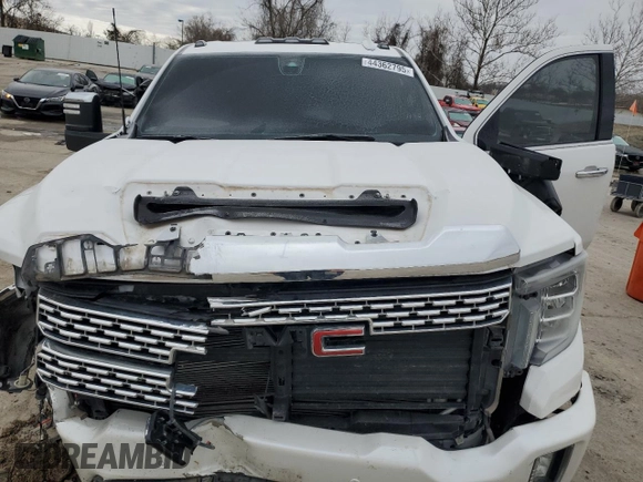 2021 GMC Sierra 3500HD Denali z VIN 1GT49WEY2MF223992, wystawiony jako Copart lot #44362795 z przebiegiem 105 489 mil mil oraz Szkoda całkowita • Salvage title. Historia ofert i sprzedaży dostępna na DreamBid. Obrazek 11.