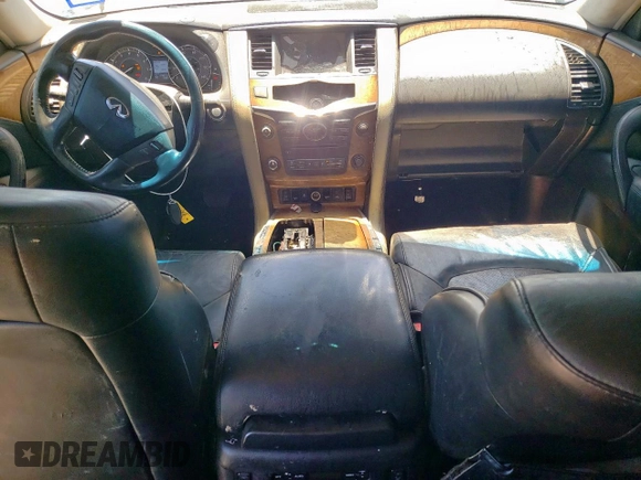 2014 Infiniti QX80 с VIN JN8AZ2NC3E9353073, выставлен на аукционе Copart как лот 57313475 с пробегом 177 561 миль миль и Чистый • Clean title. История ставок и продаж доступна на DreamBid. Изображение 8.