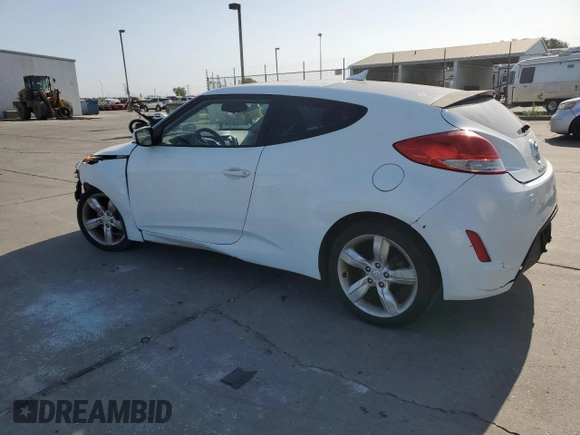 2012 Hyundai Veloster w/Gray Int with VIN KMHTC6AD9CU025190, listed as a Copart auction lot 59702755 with 188,579 mi miles and Salvage title. Bid and sale history available at DreamBid. Image 2.