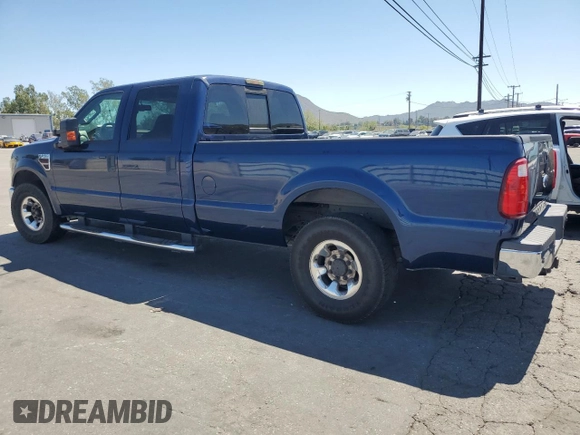 2008 Ford F-250 XL with VIN 1FTSW20R18EB10619, listed as a Copart auction lot 52828705 with 162,587 mi miles and Clean title. Bid and sale history available at DreamBid. Image 2.