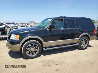 2003 Ford Expedition Eddie Bauer z VIN 1FMFU18L43LA54905, wystawiony jako Copart lot #56218915 z przebiegiem 129 587 mil mil oraz Tytuł czysty. Historia ofert i sprzedaży dostępna na DreamBid. Obrazek 1.