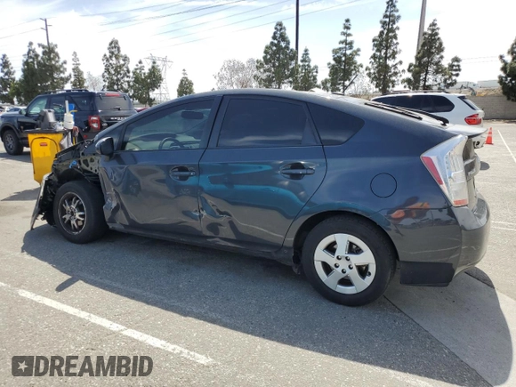 2010 Toyota Prius II with VIN JTDKN3DU4A0036574, listed as a Copart auction lot 56780145 with 204,102 mi miles and Clean Title. Bid and sale history available at DreamBid. Image 2.