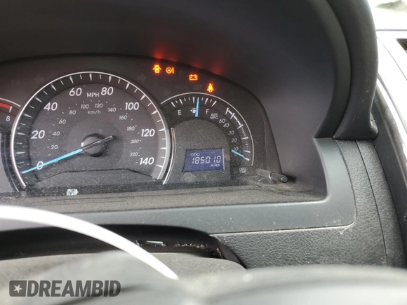 2014 Toyota Camry L with VIN 4T1BF1FK0EU424019, listed as a Copart auction lot 53088585 with 185,010 mi miles and Salvage Title. Bid and sale history available at DreamBid. Image 9.