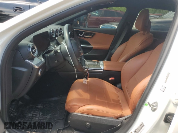 2023 Mercedes-Benz C 300 with VIN W1KAF4HB7PR138792, listed as a Copart auction lot 62023855 with 36,124 mi miles and Clean title. Bid and sale history available at DreamBid. Image 7.