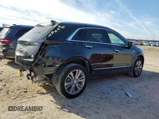 2024 Cadillac XT5 FWD Premium Luxury with VIN 1GYKNCRS6RZ718865, listed as a Copart auction lot 88272325 with 10,278 mi miles and Salvage title. Bid and sale history available at DreamBid. Image 3.