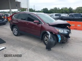 2013 Honda CR-V EX-L with VIN 5J6RM3H75DL011041, listed as a IAAI auction lot 40466669 with 87,594 mi miles and . Bid and sale history available at DreamBid. Image 1.