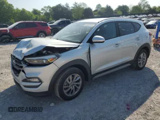 2018 Hyundai Tucson SEL with VIN KM8J3CA42JU754134, listed as a Copart auction lot 54520515 with 114,506 mi miles and Salvage title. Bid and sale history available at DreamBid. Image 1.