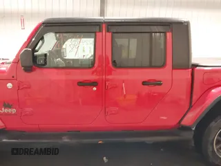 2020 Jeep Gladiator Overland with VIN 1C6HJTFG1LL129994, listed as a IAAI auction lot 42244189 with 46,414 mi miles and . Bid and sale history available at DreamBid. Image 15.