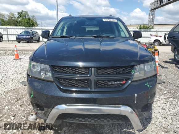2018 Dodge Journey Crossroad z VIN 3C4PDCGB5JT257333, wystawiony jako Copart lot #58258905 z przebiegiem 150 648 mil mil oraz Szkoda całkowita • Salvage title. Historia ofert i sprzedaży dostępna na DreamBid. Obrazek 5.
